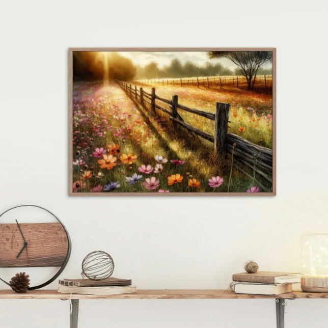 Lienzo Meadow Floral Sunrise (Subido por el creador)