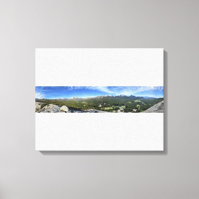 Lienzo Meadows de Tuolumne de la Cúpula Lembert 3 - Yosem (Anverso)