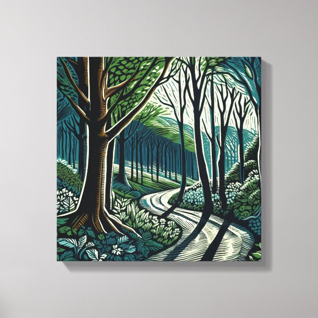 Lienzo Meander (Anverso)