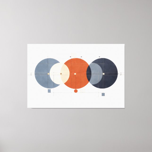 Lienzo Measured Continuum (Anverso)