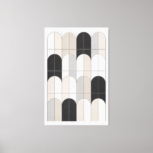 Lienzo Measured Silence (Anverso)