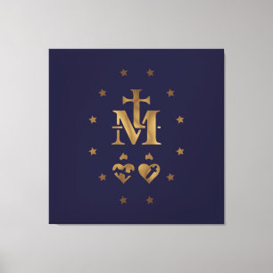 Lienzo Medalla milagrosa, Medalla de Nuestra Señora de la