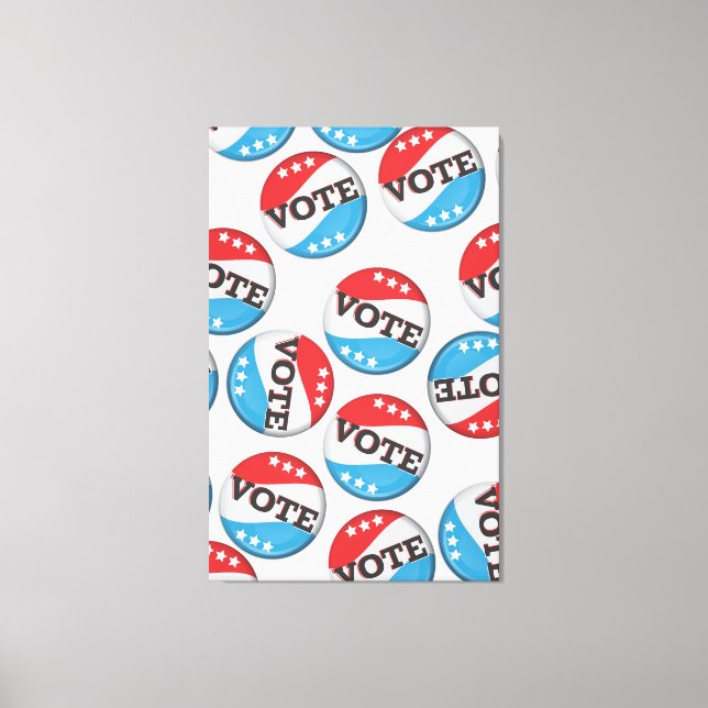 Lienzo Medalla Retro Voto (Anverso)