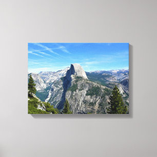 Lienzo Media Cúpula de Glacier Point, Yosemite, CA