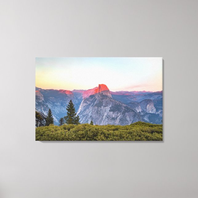 Lienzo Media Cúpula | Parque nacional Yosemite (Anverso)