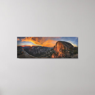 Lienzo Media Cúpula - Yosemite