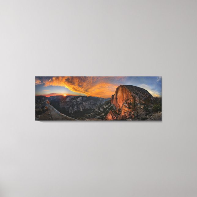 Lienzo Media Cúpula - Yosemite (Anverso)