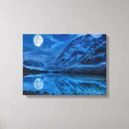 Lienzo Medianoche lunar mística