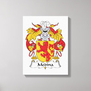 Lienzo Medina Family Crest