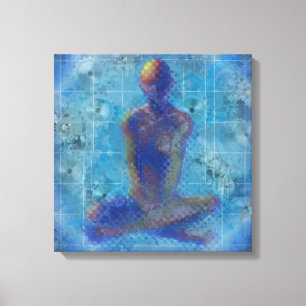 Lienzo Meditación de T.Orr