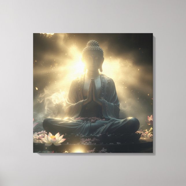 LIENZO MEDITACIÓN - YOGA - CARPE DIEM (Anverso)