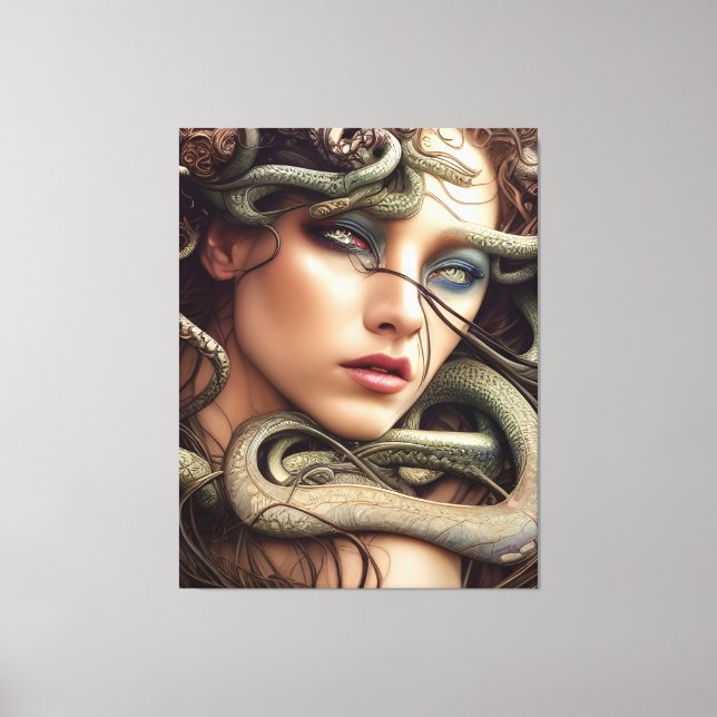 Lienzo Medusa (Anverso)