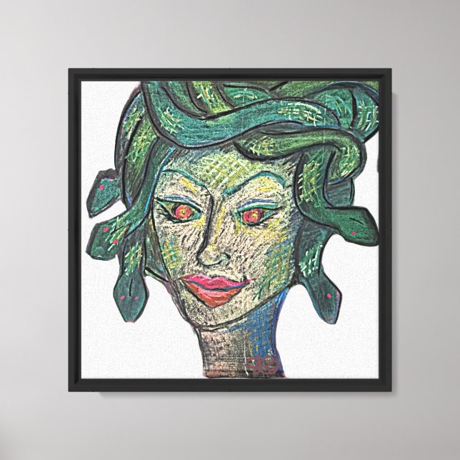 Lienzo Medusa 1 (Anverso)