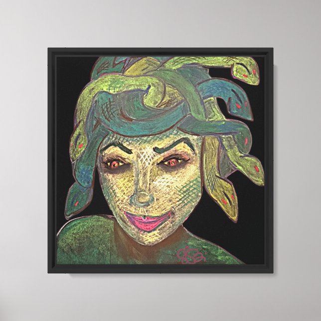 Lienzo Medusa 2 (Anverso)