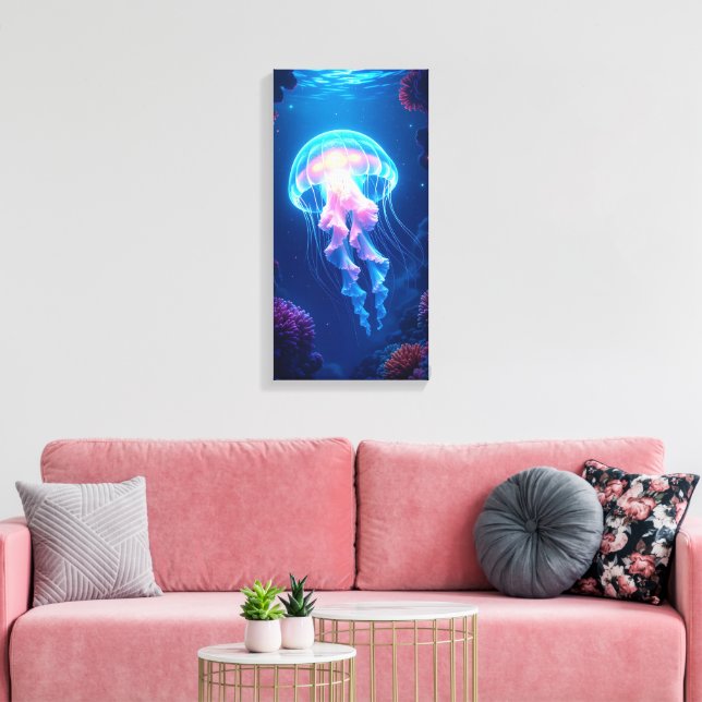 Lienzo Medusa Brillante (Insitu (Sala de estar))