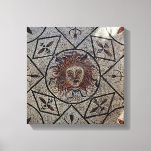 Lienzo Medusa, mosaico romano de la casa de Orfeo