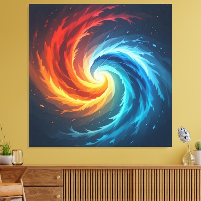 Lienzo  „Meister der 4 Elemente“   (Insitu (Sala de estar))