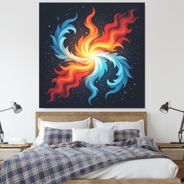 Lienzo  „Meister der 4 Elemente“   (Insitu(Dormitorio))