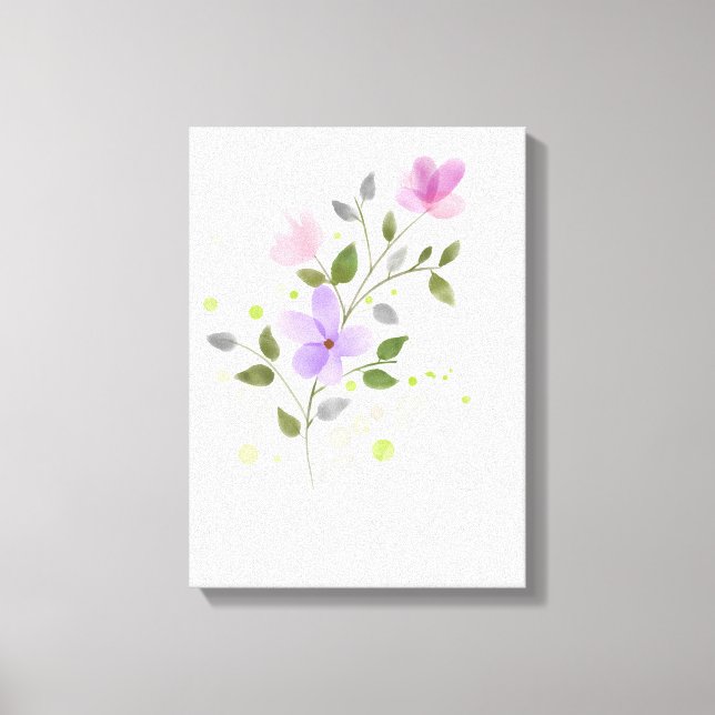 Lienzo Mejor Flor  (Anverso)