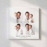 Mejor Papá del Mundo Collage de Fotos | Regalo Per