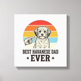 Lienzo Mejor Papá Havanés de Todos los Tiempos Diseño de
