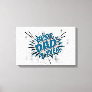 Lienzo Mejor Papá Nunca