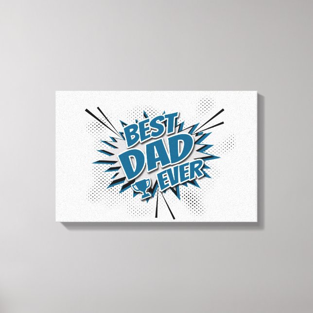 Lienzo Mejor Papá Nunca (Anverso)