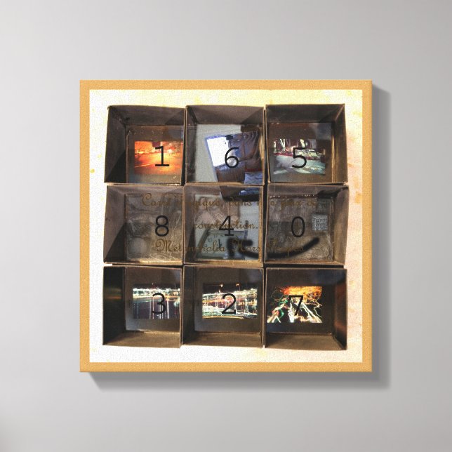 Lienzo Melancholia Hors Propos de Pascale Baud (Anverso)