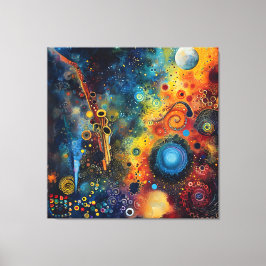 Lienzo Melodía de las Esferas