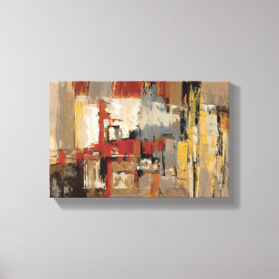 Lienzo Melodía para la guitarra y el saxofón