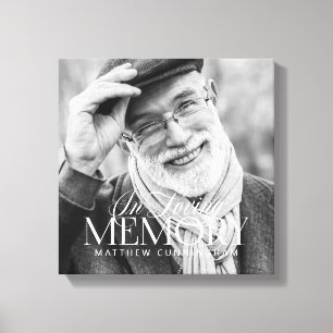 Lienzo Memorial Love Memory Simple Modern Photo