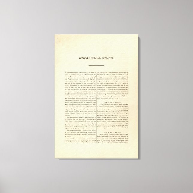 Lienzo Memorias geográficas (Anverso)