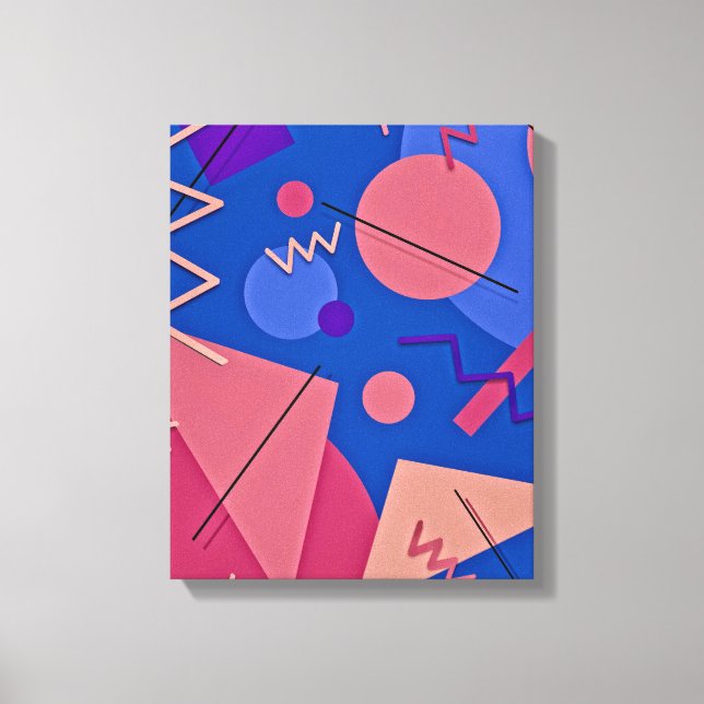 Lienzo Memphis Nº 96 (Anverso)