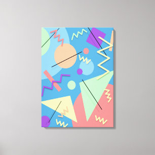 Lienzo Memphis No. 4