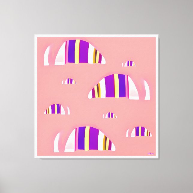 Lienzo Memphis Opossums (Anverso)