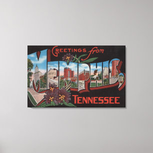 Lienzo Memphis, Tennessee - escenas grandes 3 de la letra