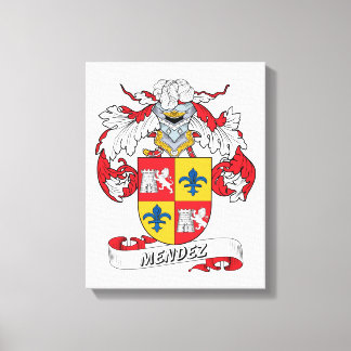 Lienzo Mendez Family Crest