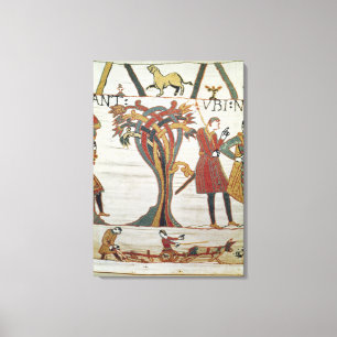 Lienzo Mensajeros del Duke William llegaron a encontrar a