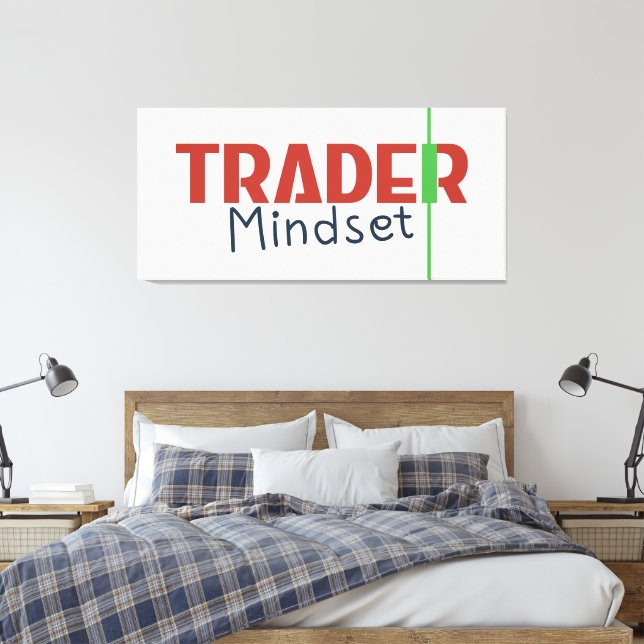 Lienzo Mentalidad del Trader – Trading enfocado en la dis (Insitu(Dormitorio))
