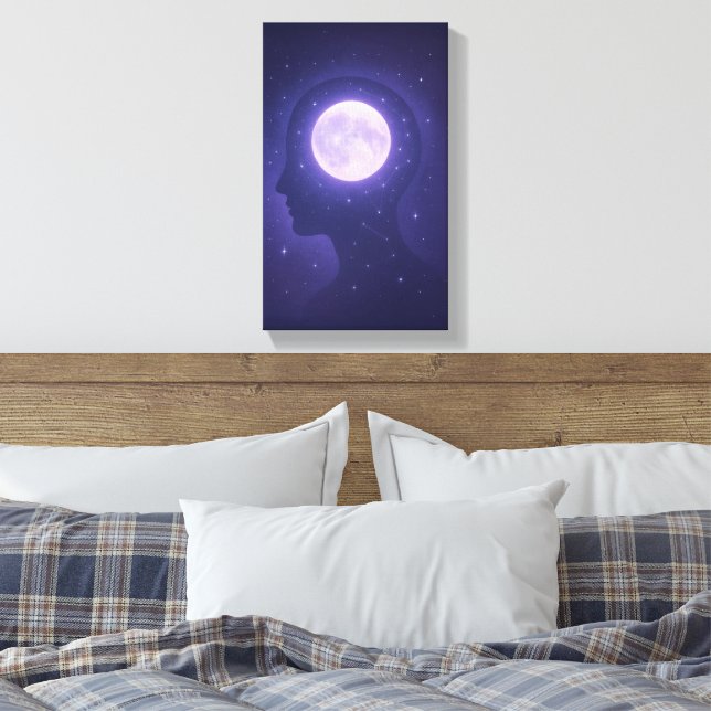 Lienzo Mentes lúdicas - Canvas de Astrología Cósmica Drea (Insitu(Dormitorio))