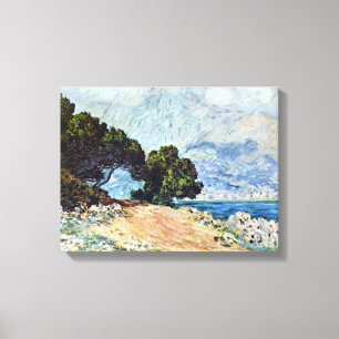 Lienzo Menton visto desde Cap Martin por Claude Monet