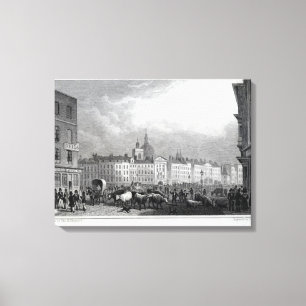 Lienzo Mercado de Smithfield del Barrs