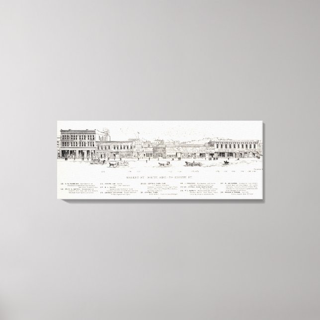 Lienzo Mercado del lado sur 8 (Anverso)