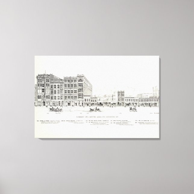 Lienzo Mercado del Sur 7 (Anverso)