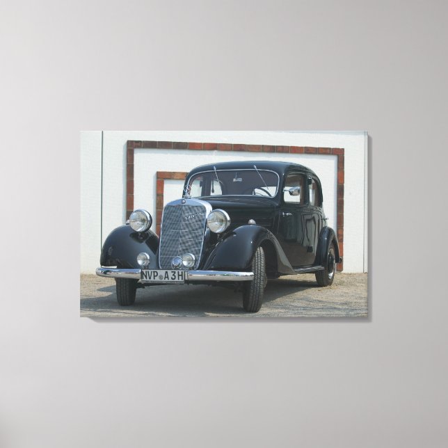 Lienzo mercedes antiguo 3 (Anverso)