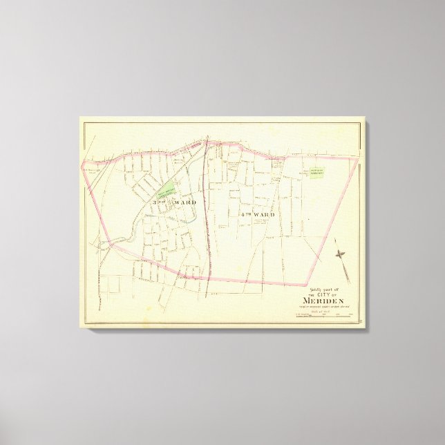 Lienzo Meriden south (Anverso)