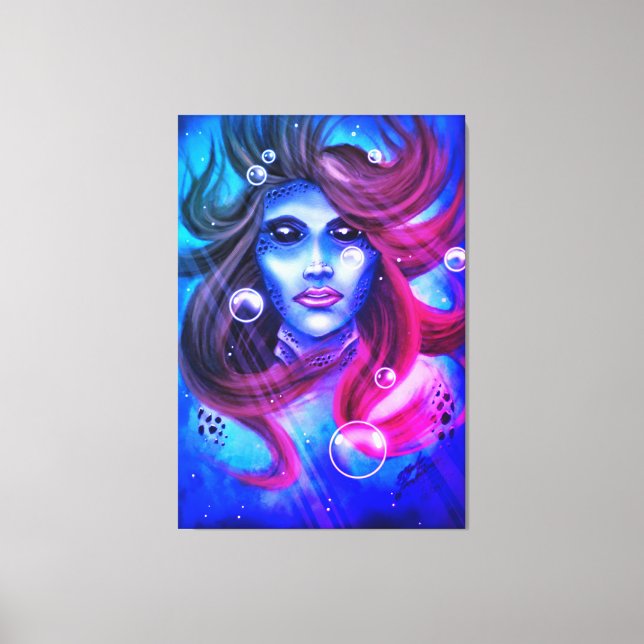 Lienzo Mermaid (Anverso)