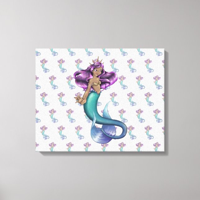 Lienzo Mermaid Iole (Anverso)