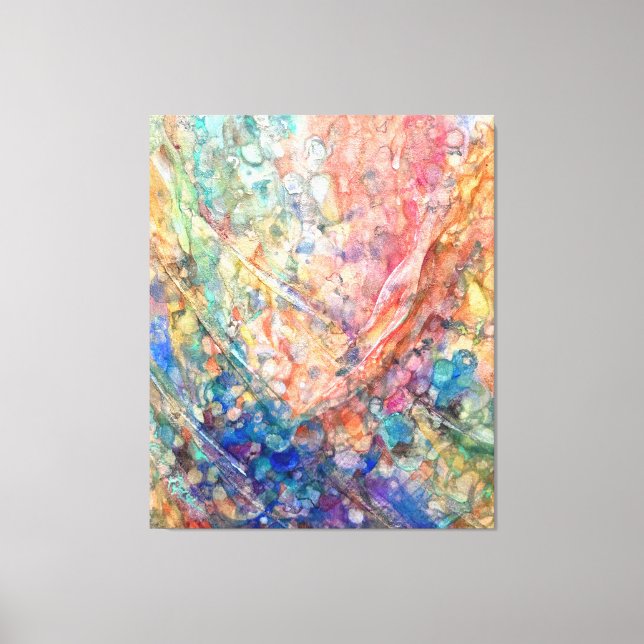 Lienzo Mermaid's Shadow: Ocean Depths (Anverso)