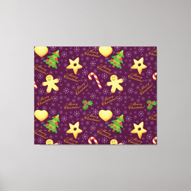Lienzo Merry Christmas Canvas Print (Anverso)